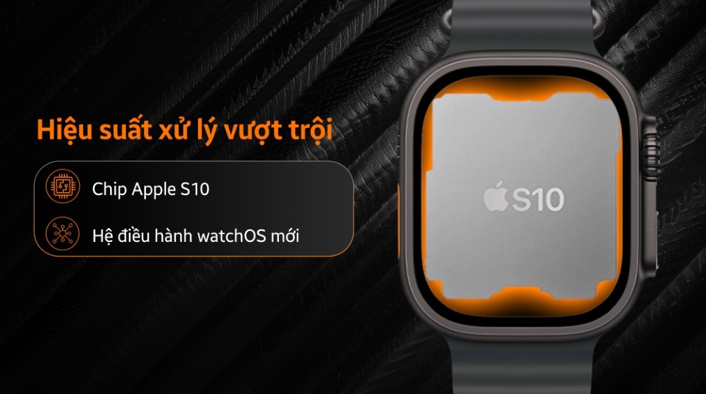 Apple Watch Ultra 3 GPS + Cellular 49mm viền Titanium dây Ocean