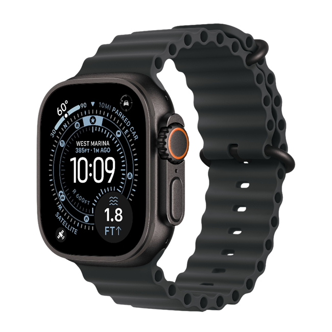 Apple Watch Ultra 3 GPS Cellular 49mm viền Titanium dây Ocean Mới