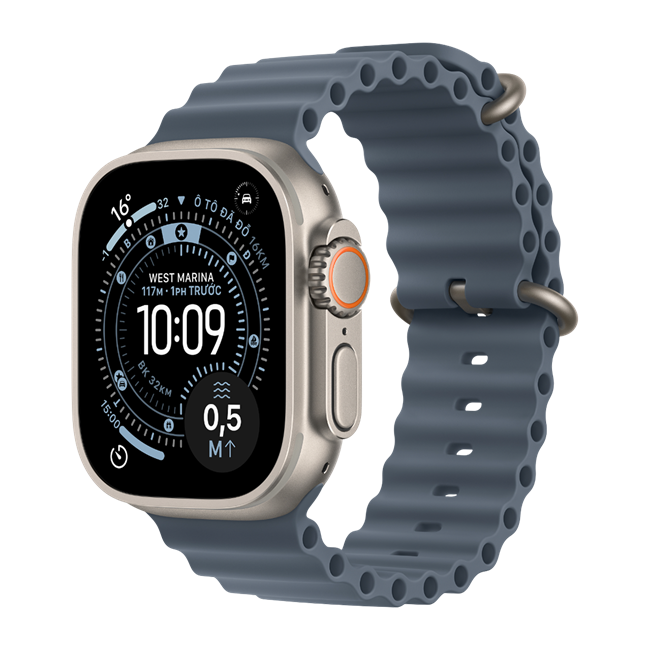 Apple Watch Ultra 3 GPS + Cellular 49mm viền Titanium dây Ocean
