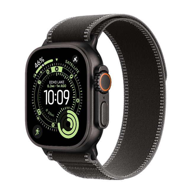 Apple Watch Ultra 3 GPS + Cellular 49mm viền Titanium dây Trail