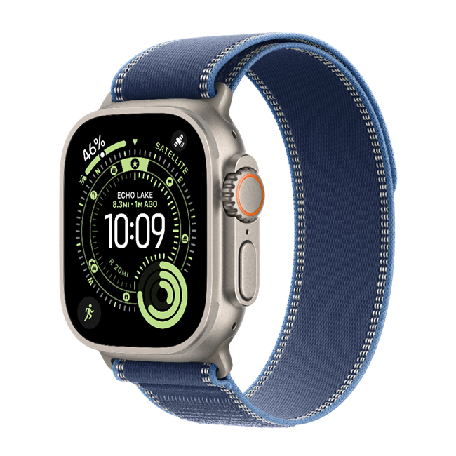 Apple Watch Ultra 3 GPS + Cellular 49mm viền Titanium dây Trail
