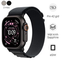 Apple Watch Ultra 3 GPS + Cellular 49mm viền Titanium dây Alpine