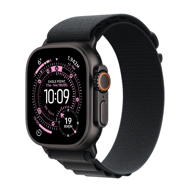 Apple Watch Ultra 3 GPS Cellular 49mm viền Titanium dây Alpine Mới