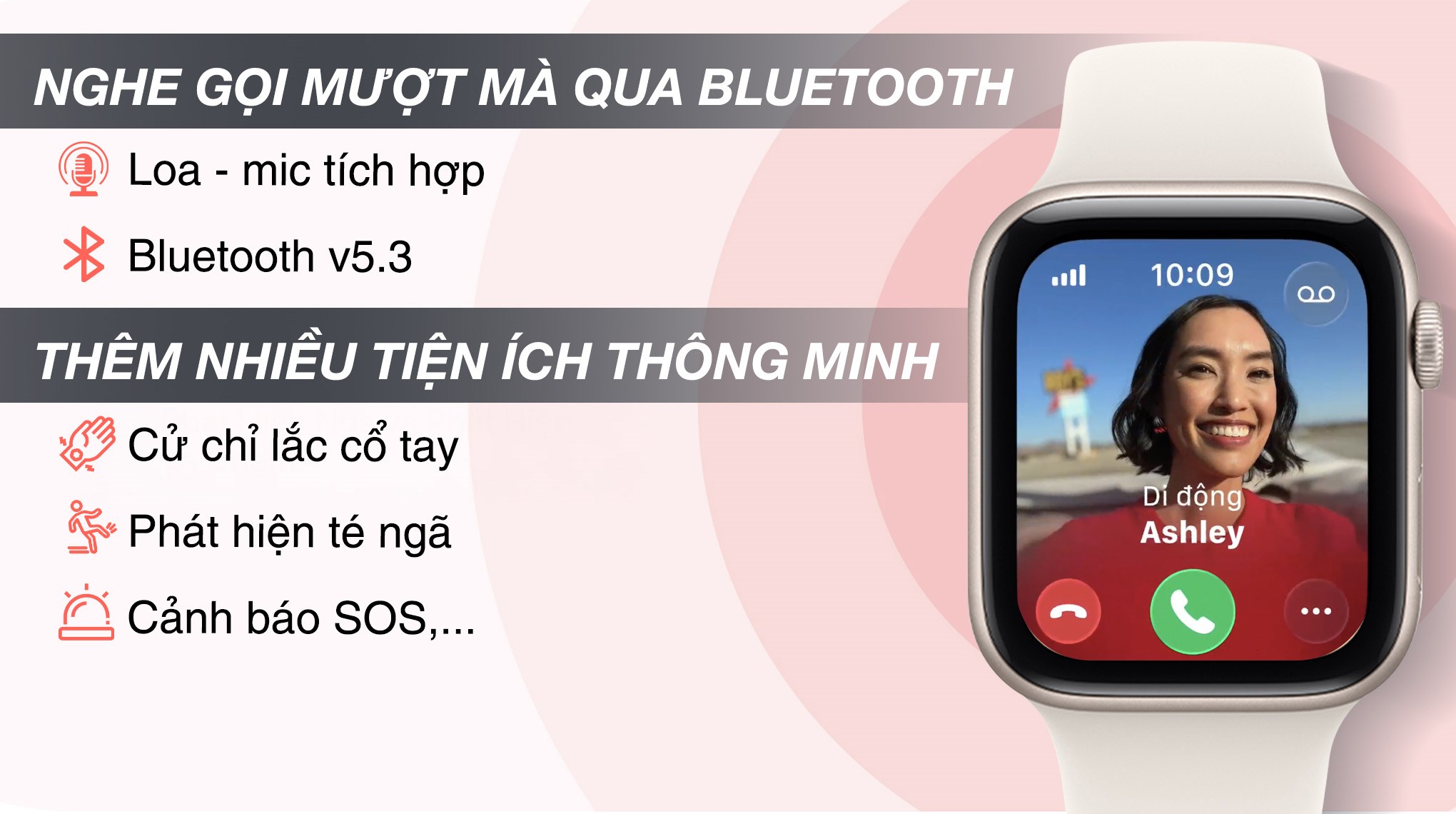 Apple Watch SE 3 GPS 40mm viền nhôm dây thể thao