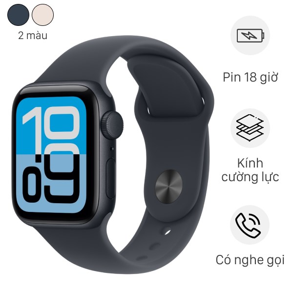 Apple Watch SE 3 GPS 40mm viền nhôm dây thể thao