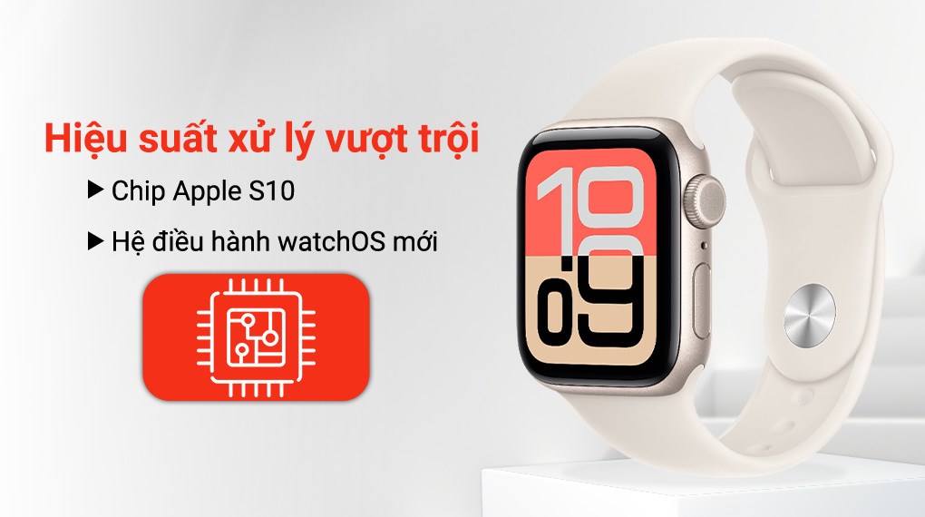 Apple Watch SE 3 GPS + Cellular 40mm viền nhôm dây thể thao
