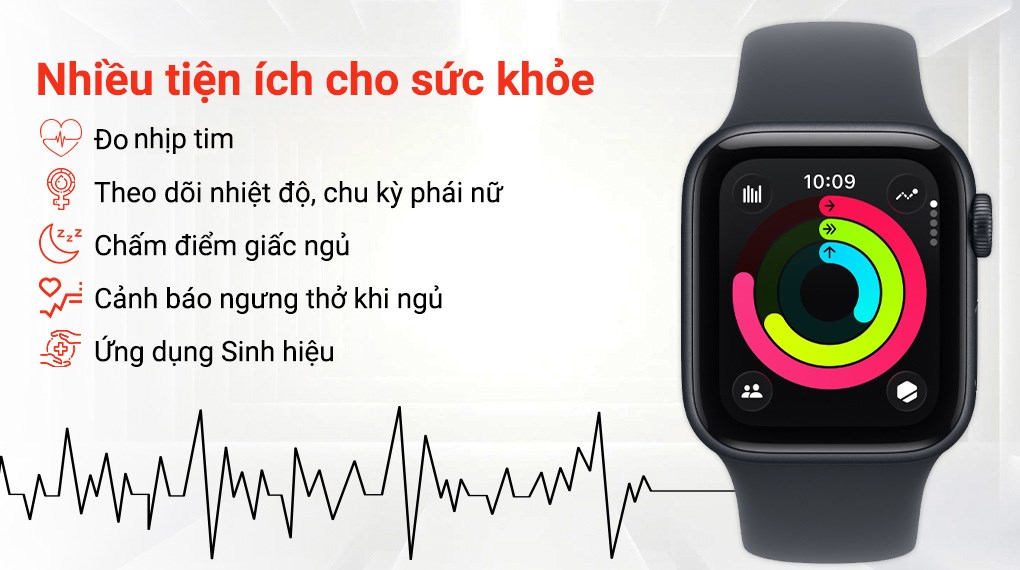 Apple Watch SE 3 GPS + Cellular 40mm viền nhôm dây thể thao
