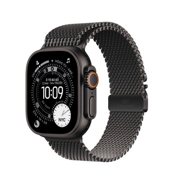 Apple Watch Ultra 3 GPS + Cellular 49mm viền Titanium dây Milan