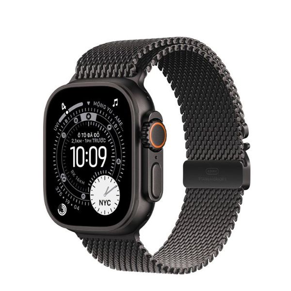 Apple Watch Ultra 3 GPS + Cellular 49mm viền Titanium dây Milan