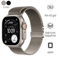 Apple Watch Ultra 3 GPS + Cellular 49mm viền Titanium dây Milan