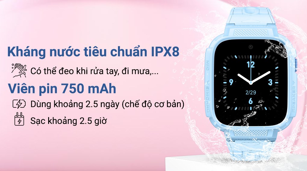 Đồng hồ định vị trẻ em Kidcare K25 4G