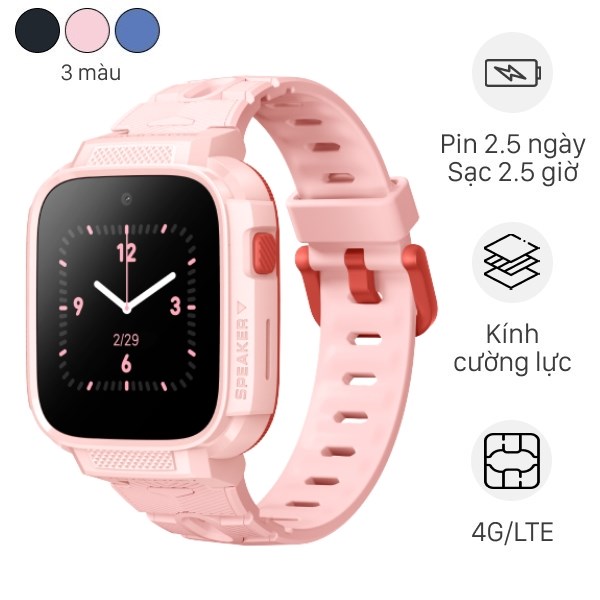 Kidcare K25 42.5mm dây silicone