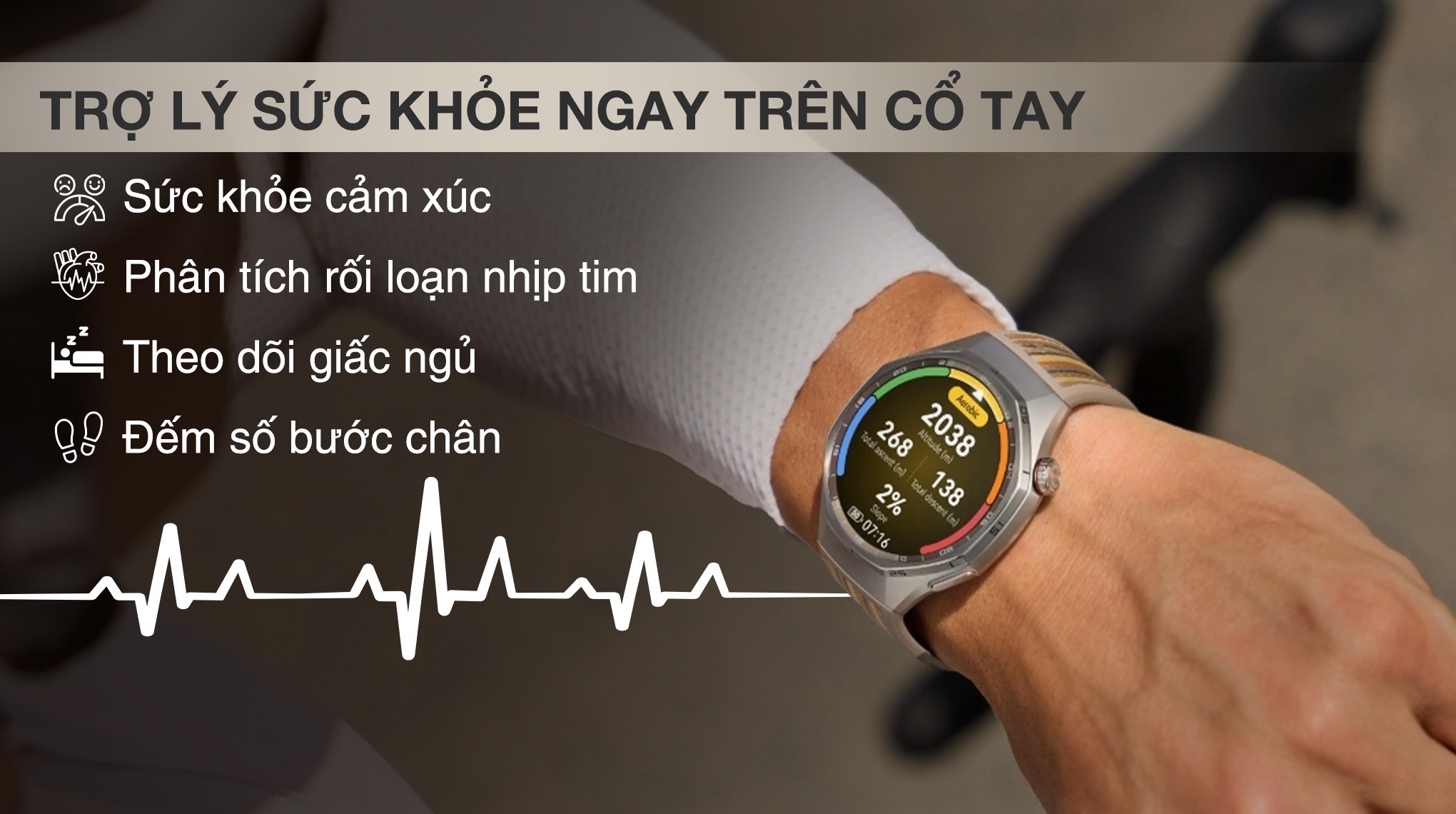 Huawei Watch GT 6 Pro 46mm viền Titanium dây Woven