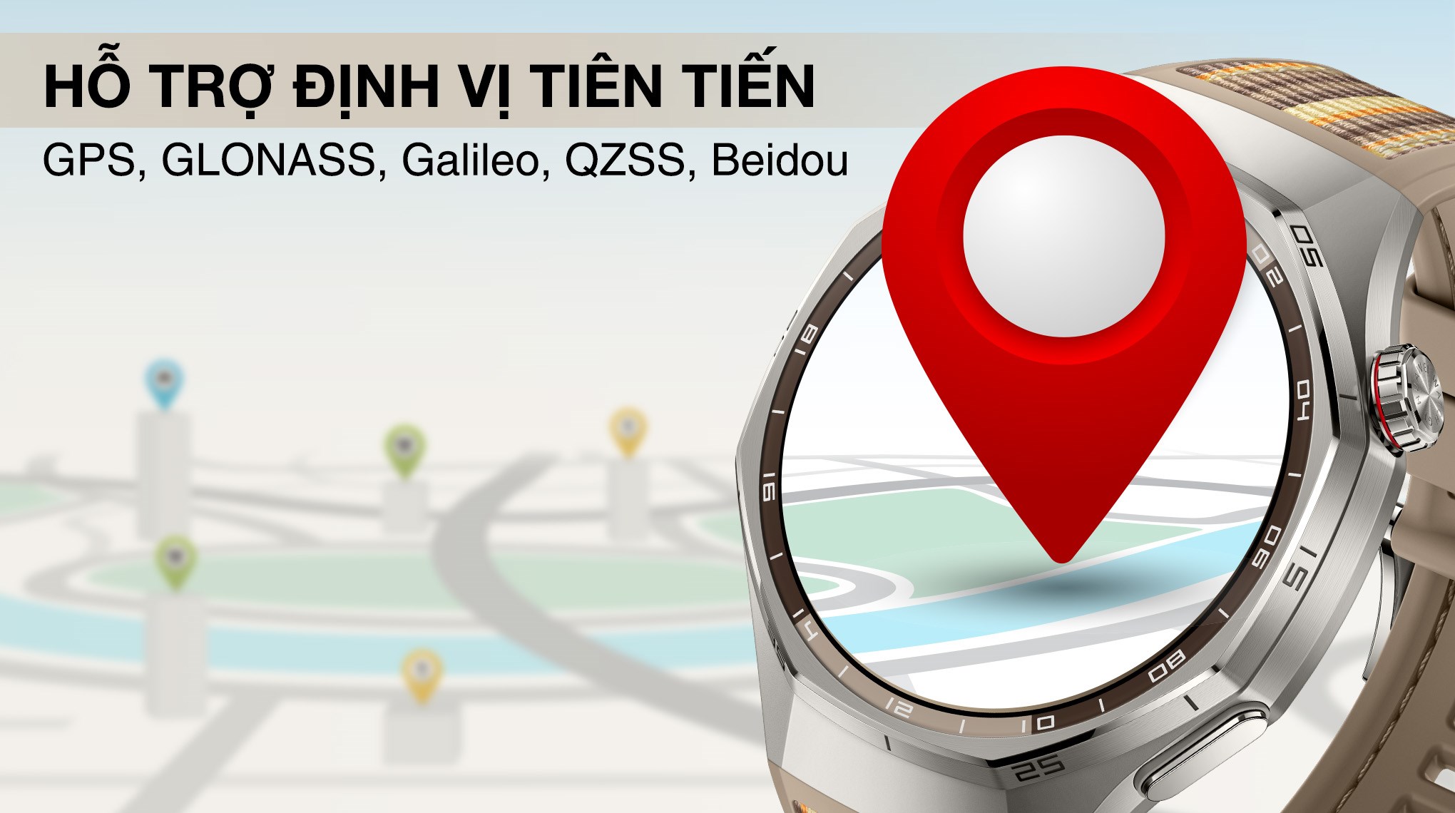 Huawei Watch GT 6 Pro 46mm viền Titanium dây Woven