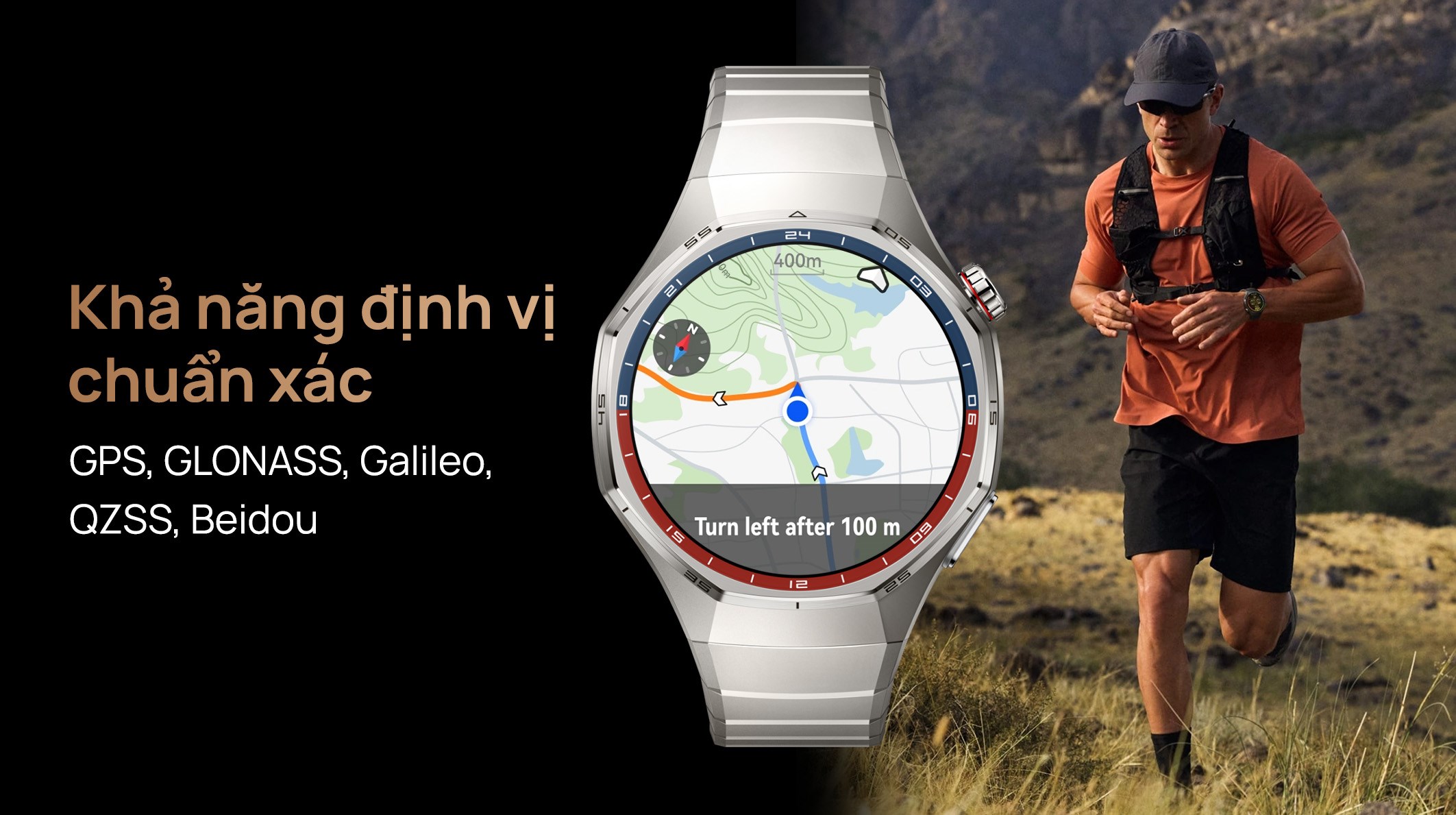 Huawei Watch GT 6 Pro 46mm viền Titanium dây Titanium