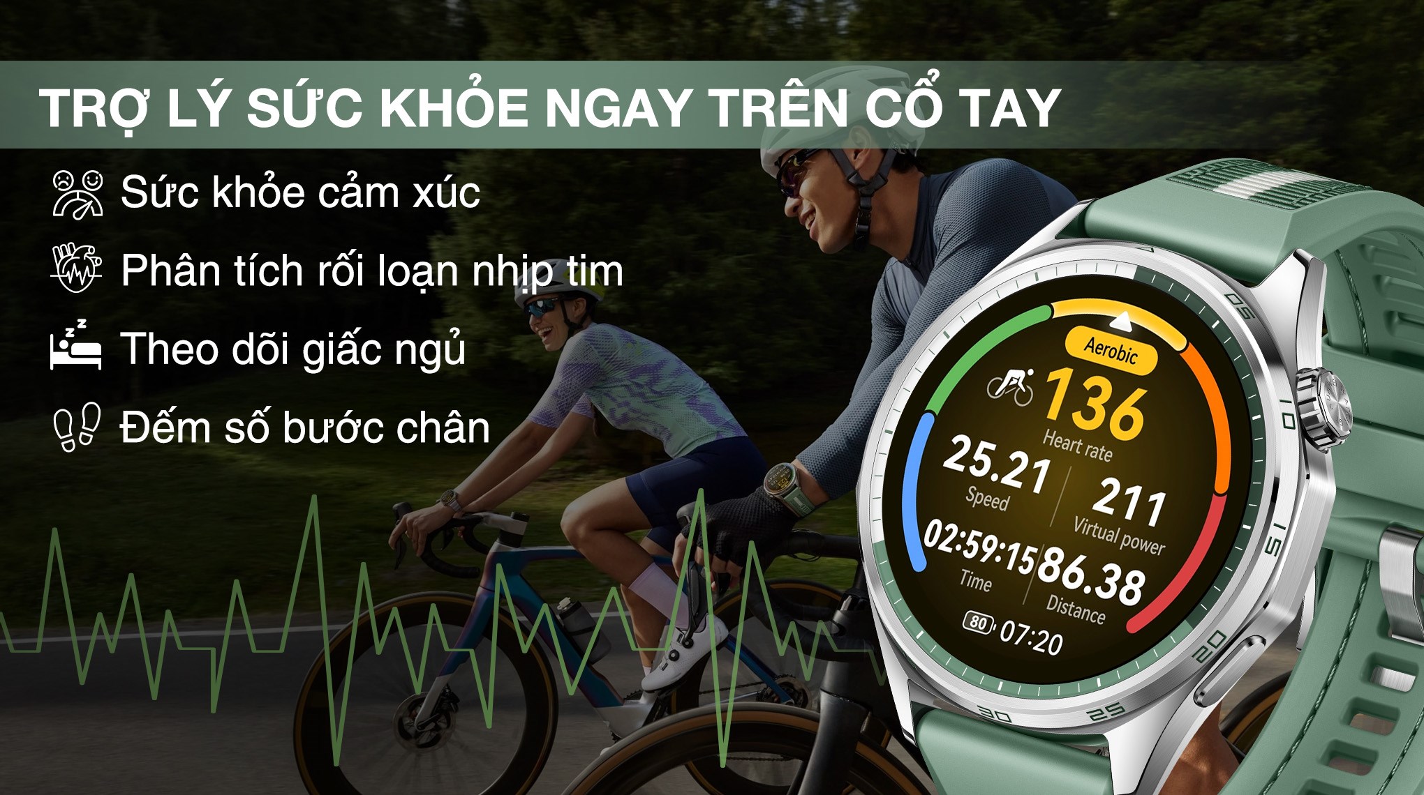 Huawei Watch GT 6 46mm viền thép dây Woven