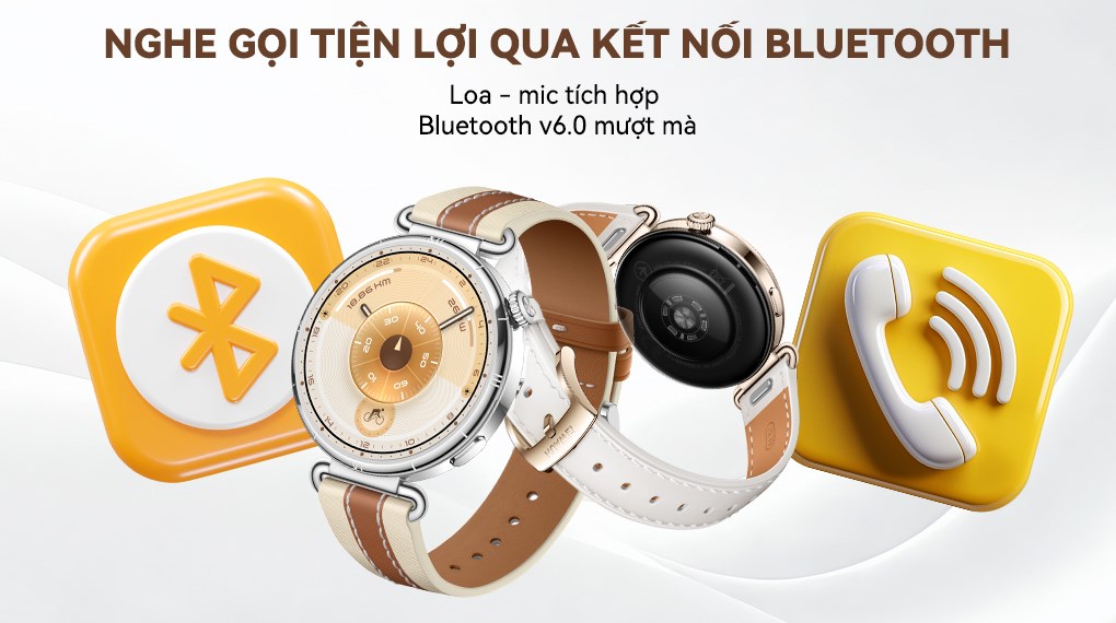 Huawei Watch GT 6 41mm viền thép dây da