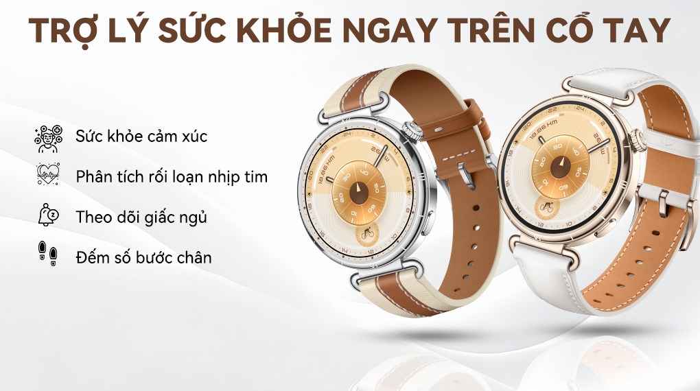 Huawei Watch GT 6 41mm viền thép dây da