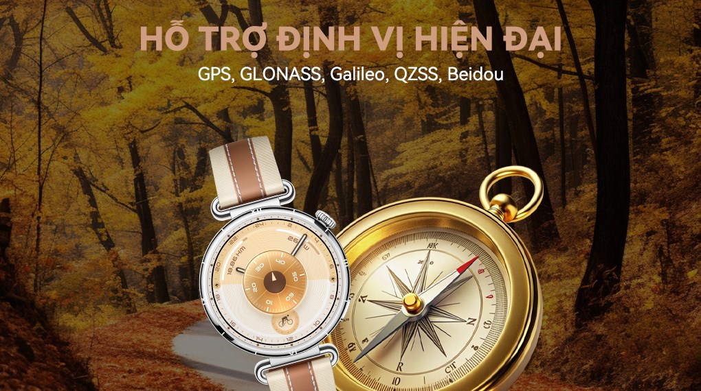 Huawei Watch GT 6 41mm viền thép dây da