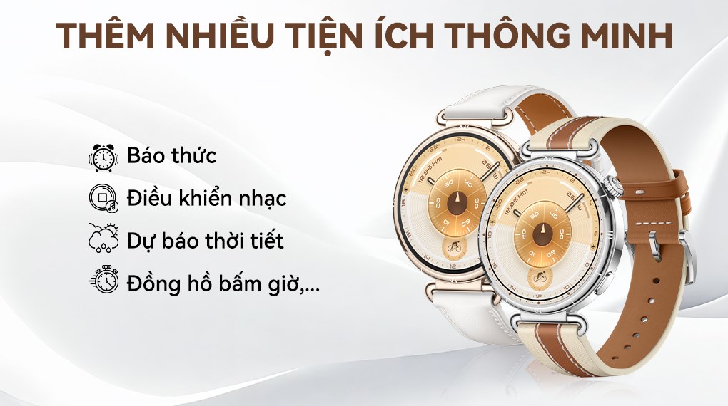 Huawei Watch GT 6 41mm viền thép dây da