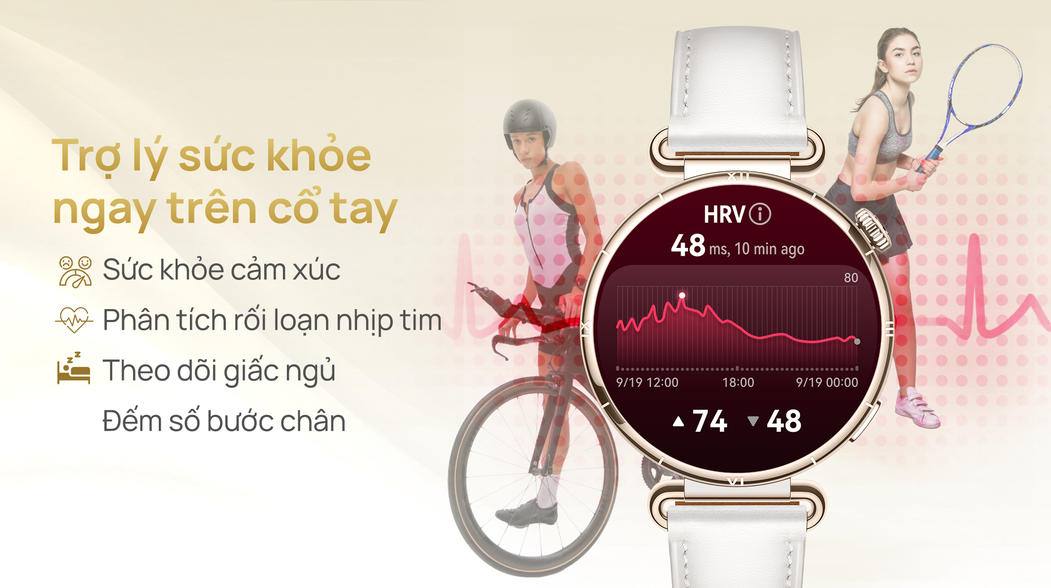 Huawei Watch GT 6 41mm viền thép dây da