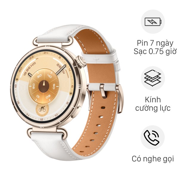 Huawei Watch GT 6 41mm viền thép dây da