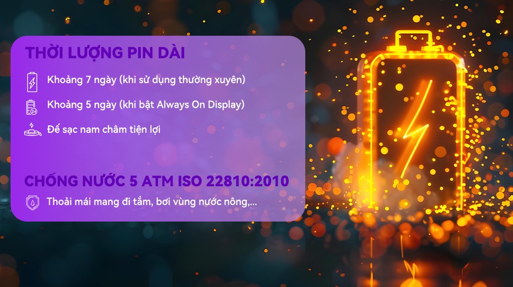 Huawei Watch GT 6 41mm viền thép dây cao su