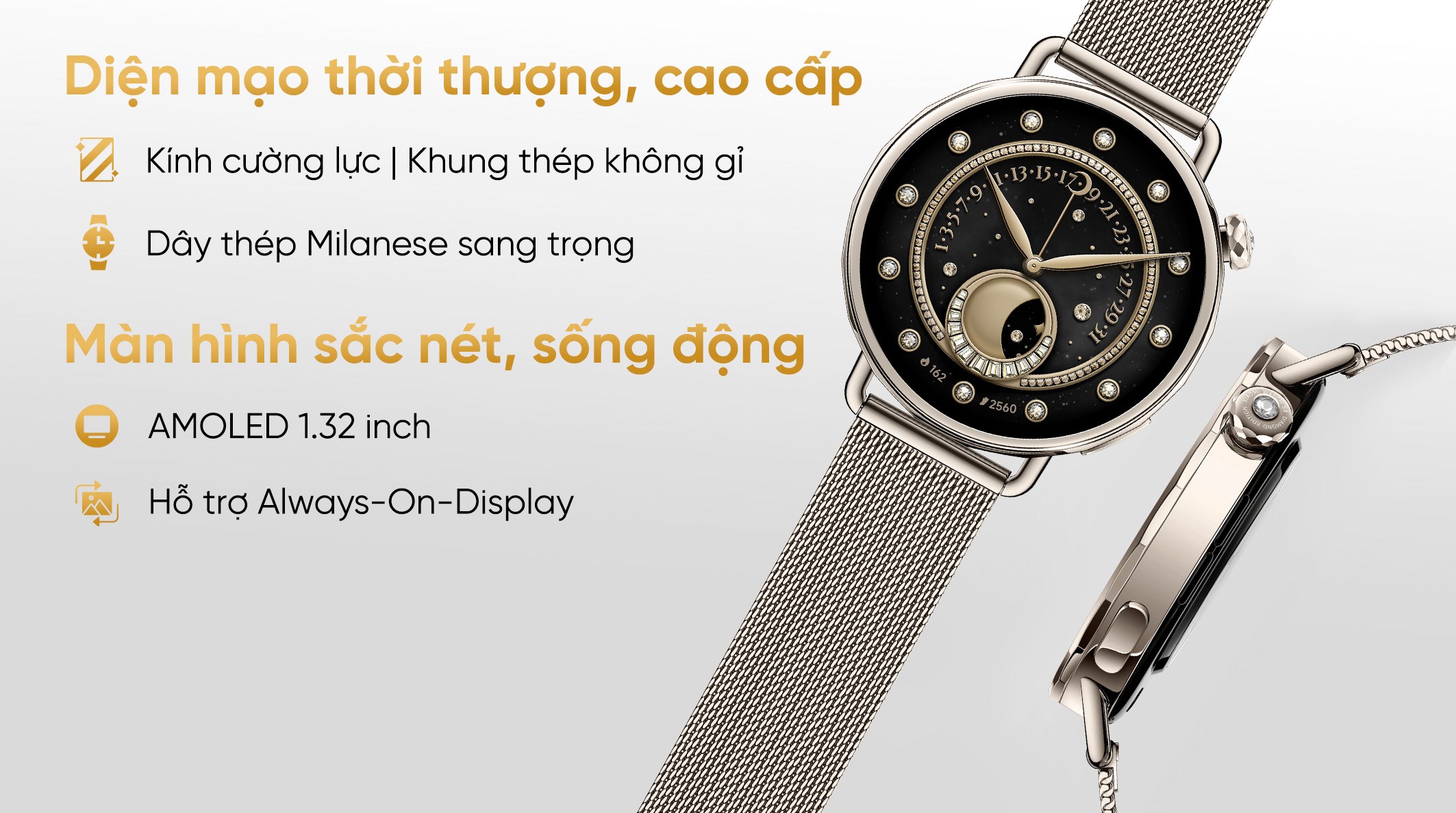 Xiaomi Watch S4 41mm dây Milanese