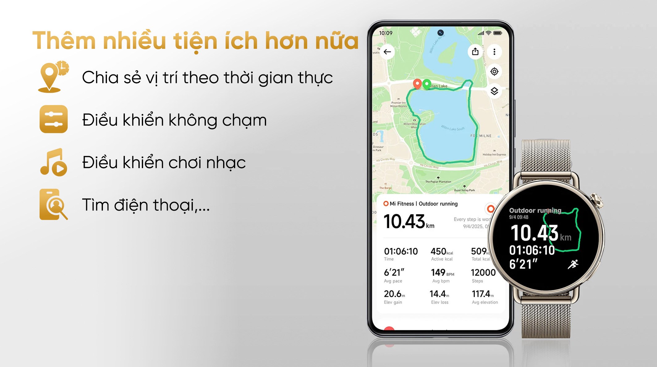 Xiaomi Watch S4 41mm dây Milanese