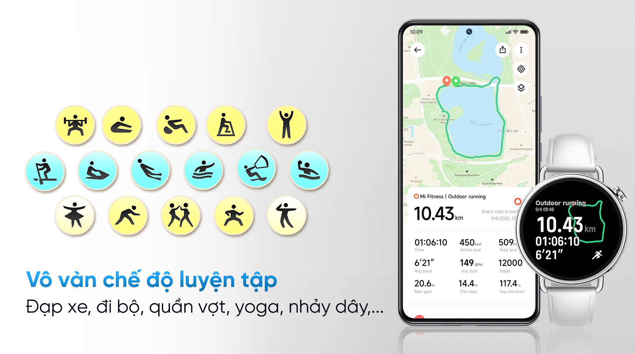 Xiaomi Watch S4 41mm dây da