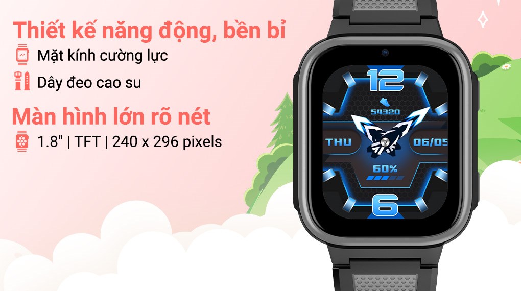 Đồng hồ định vị trẻ em Kidcare Sight S25