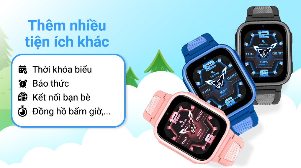 Đồng hồ định vị trẻ em Kidcare Sight S25