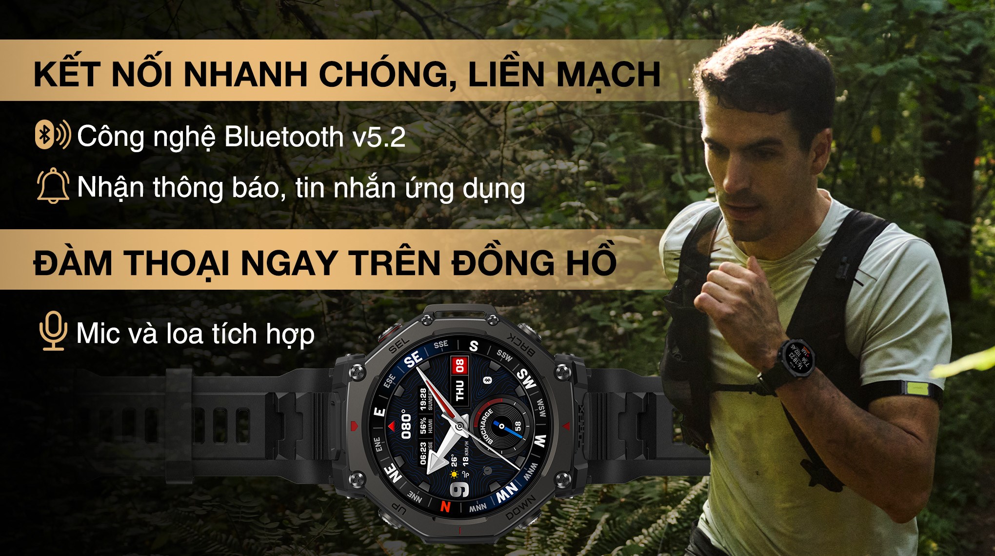 Amazfit T-Rex 3 Pro 48mm dây silicone