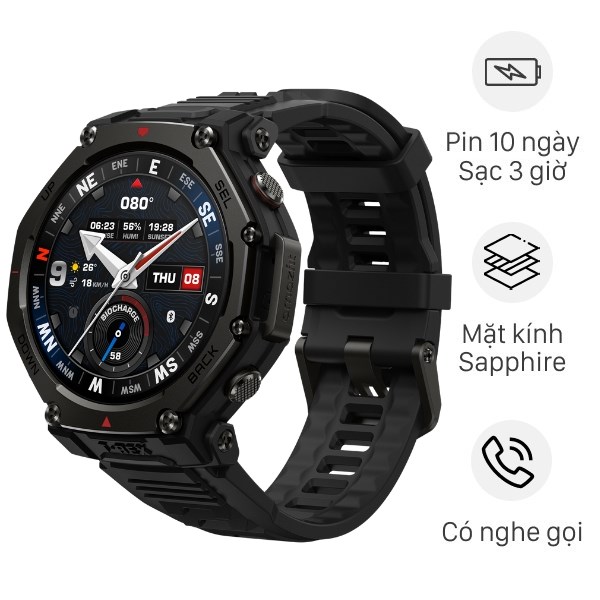 Amazfit T Rex 3 Pro 48Mm Day Silicone Thumb