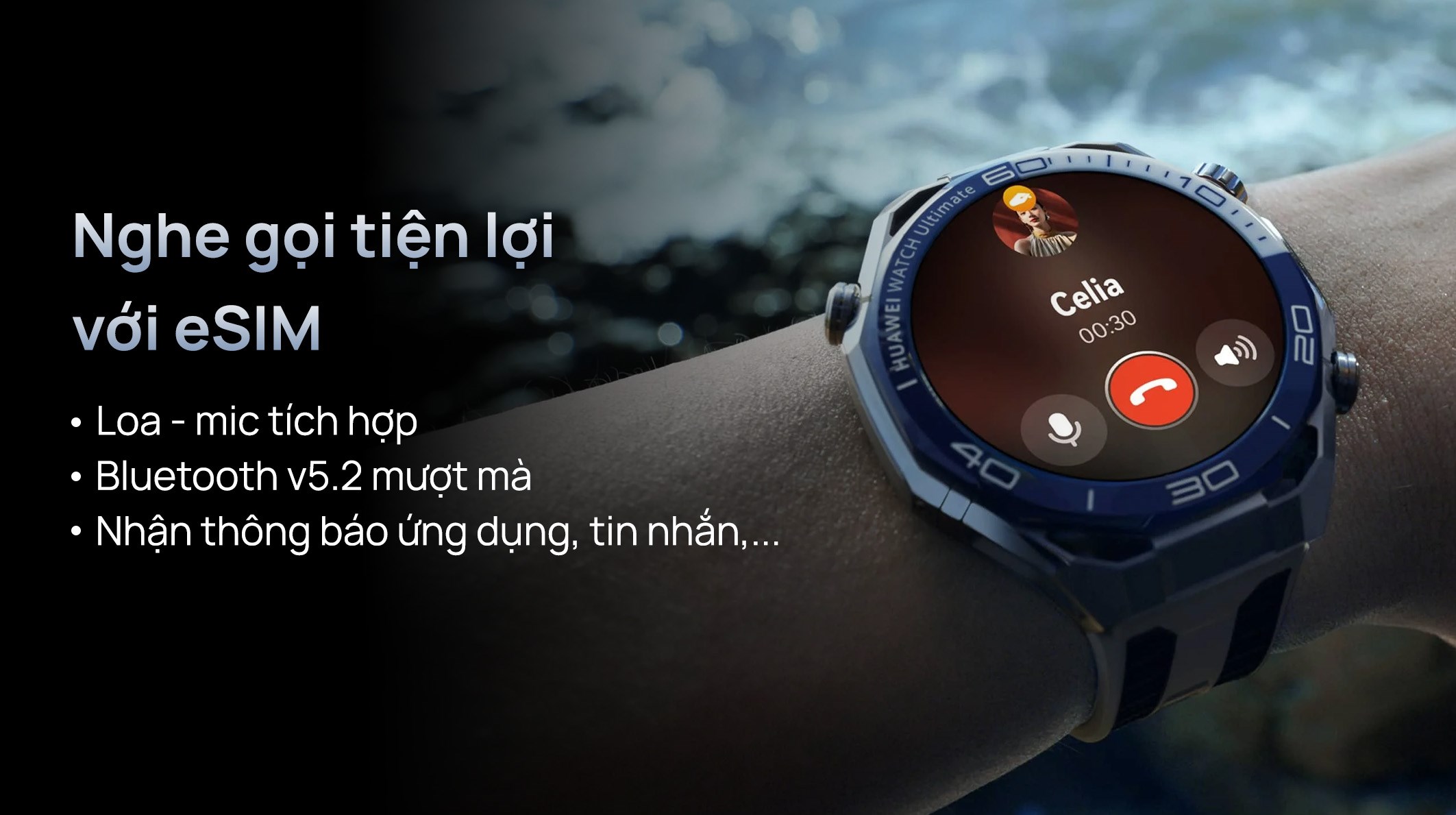 Huawei Watch Ultimate 2 47.8mm dây cao su