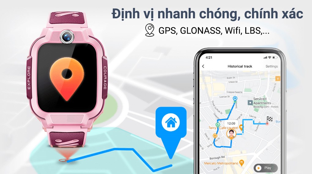 Đồng hồ định vị trẻ em imoo Z3
