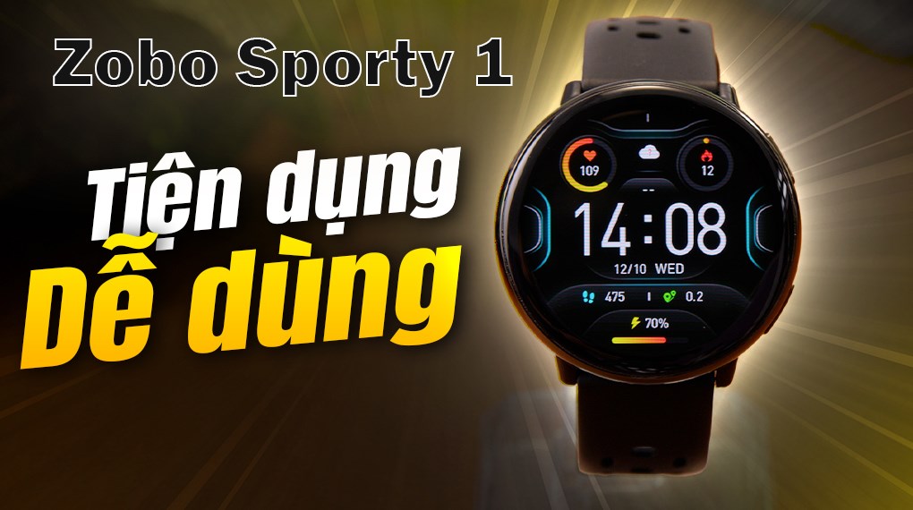 Zobo Sporty 1 42mm dây silicone