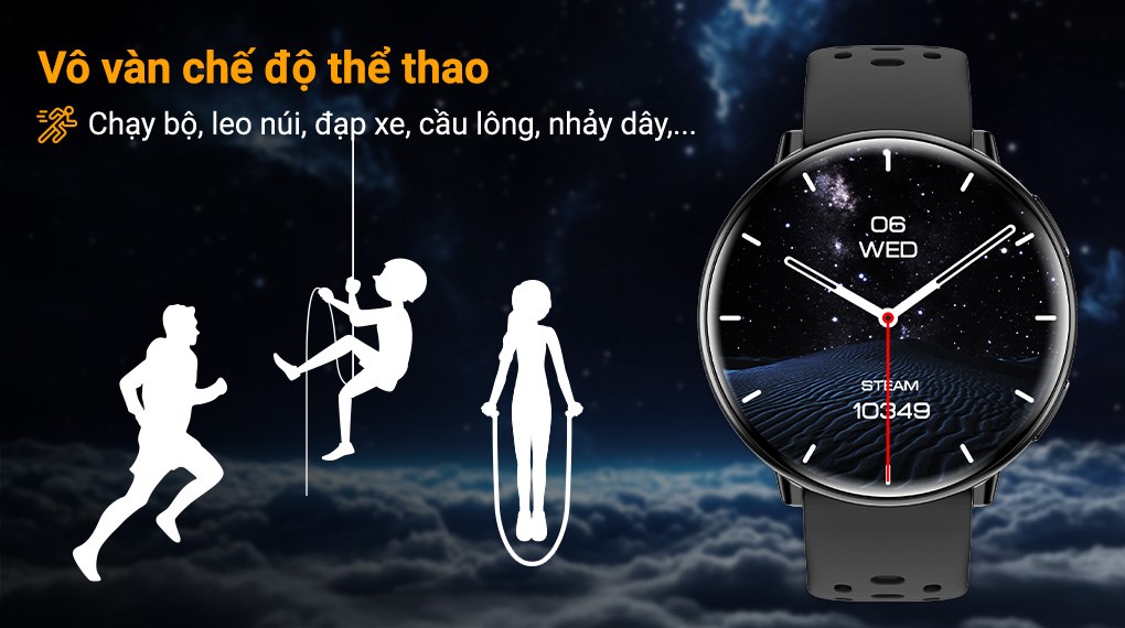 Zobo Sporty 1 42mm dây silicone