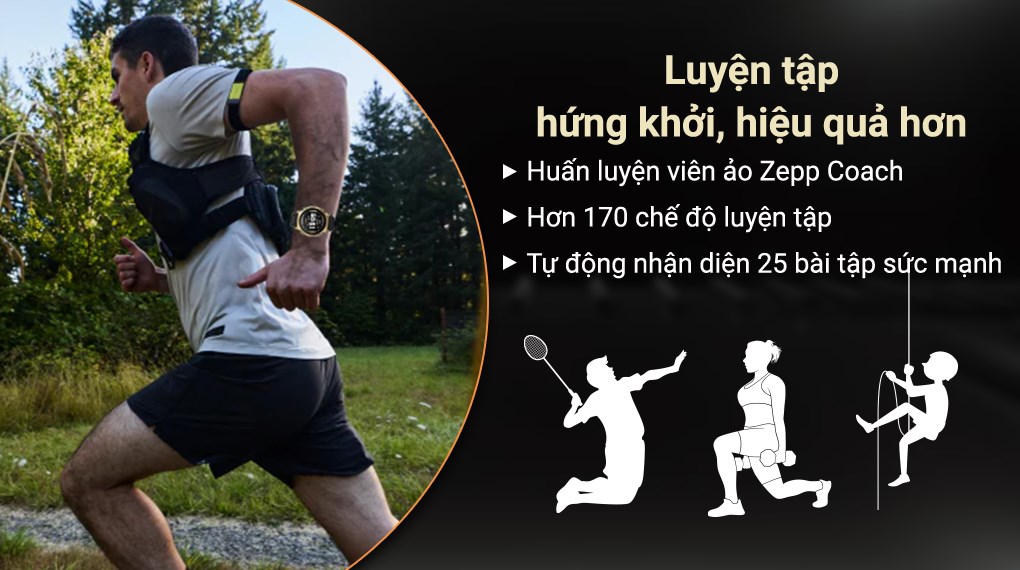 Amazfit T-Rex 3 Pro 44mm dây silicone