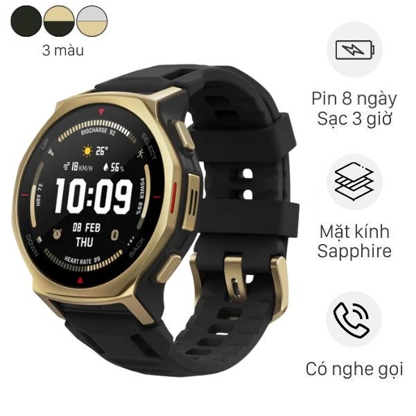 Amazfit T-Rex 3 Pro 44mm dây silicone