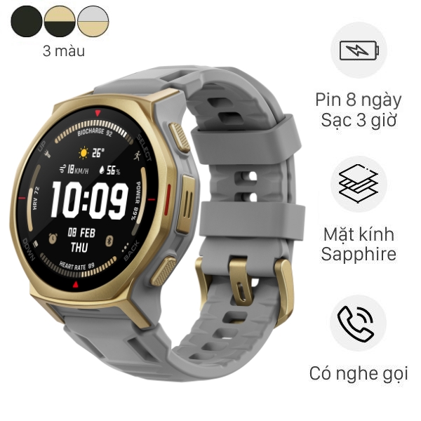 Amazfit T-Rex 3 Pro 44mm dây silicone
