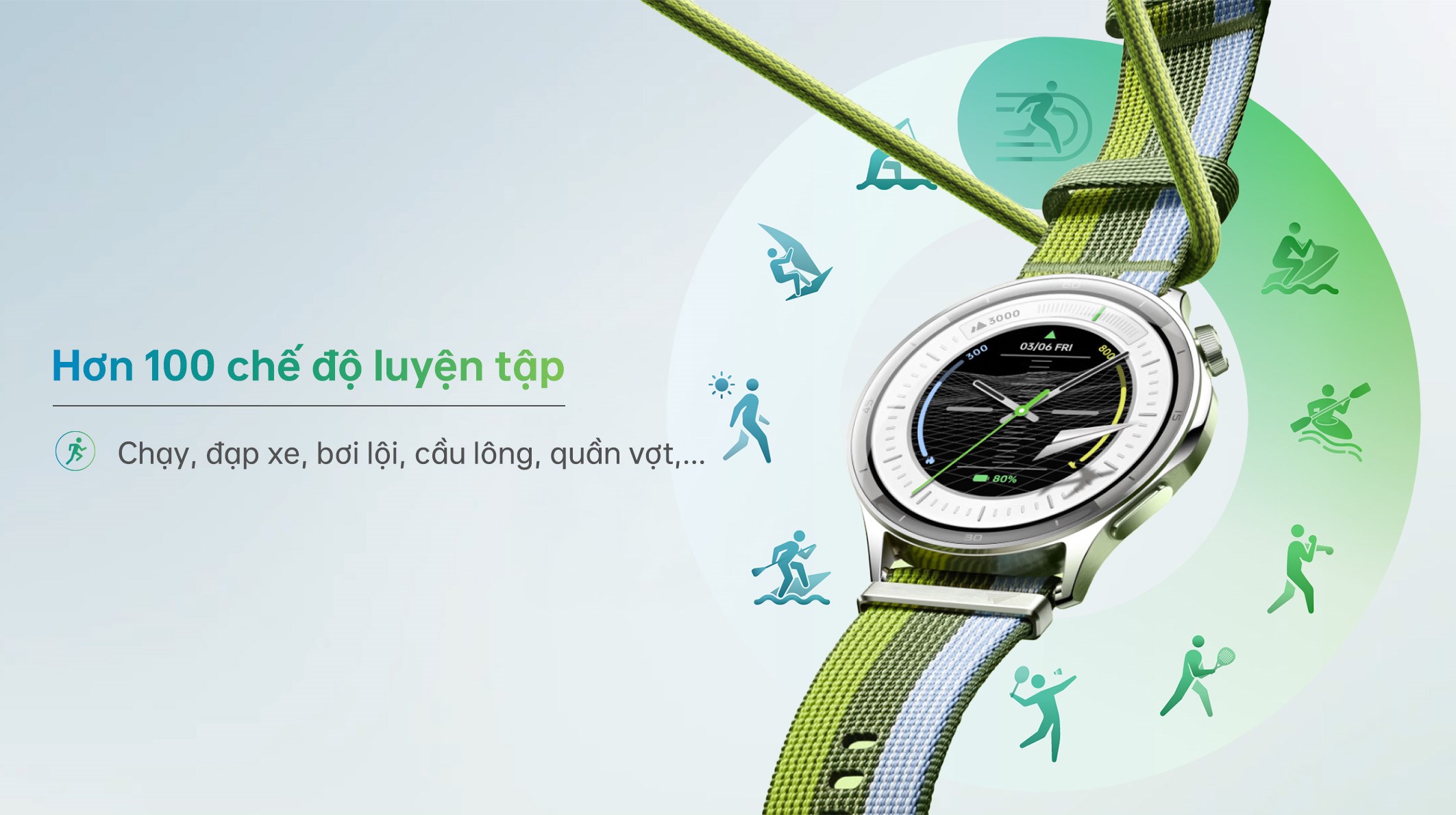 OPPO Watch S 46mm dây nylon