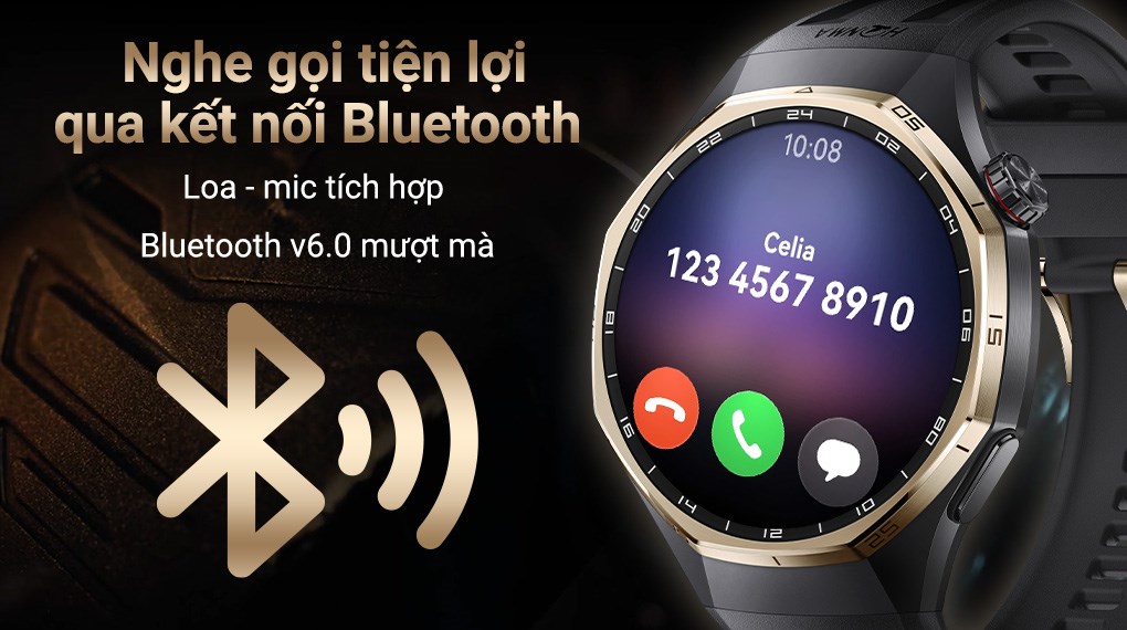 Huawei Watch GT 6 Pro Honma 46mm viền Titanium dây Fluor