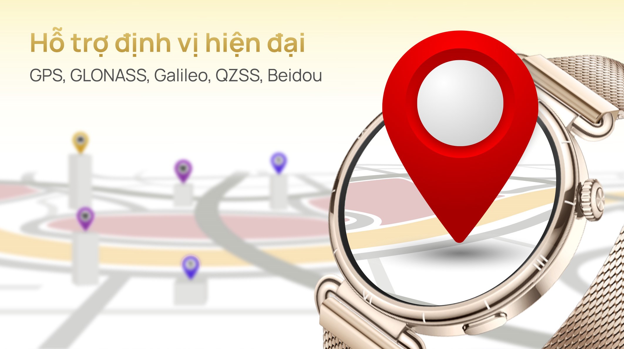 Huawei Watch GT 6 41mm viền thép dây Milanese