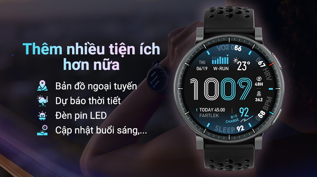 Amazfit Active Max 46mm dây silicone