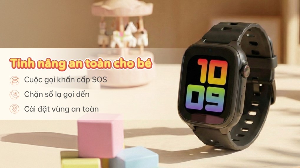 Đồng hồ định vị trẻ em Kidcare Sight S26 4G