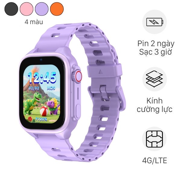 Đồng hồ định vị trẻ em Kidcare Sight S26 4G
