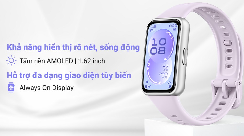 Vòng đeo tay thông minh Huawei Band 11 dây Fluor