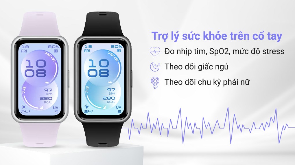 Vòng đeo tay thông minh Huawei Band 11 dây Fluor