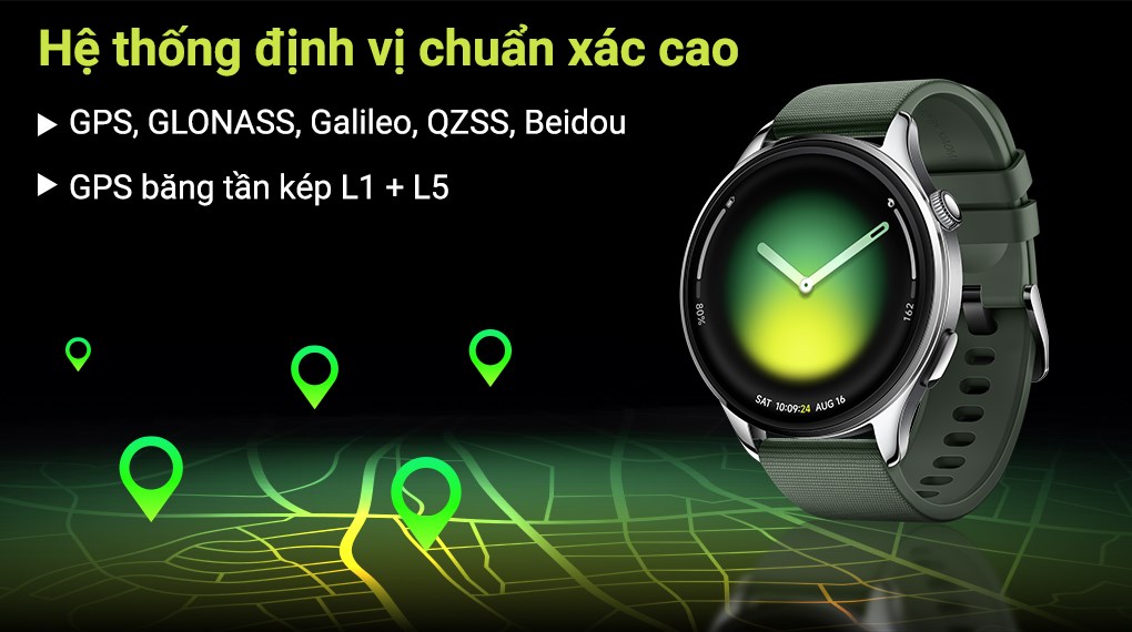 Xiaomi Watch 5 47 mm dây cao su Fluoro